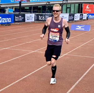 Corn&eacute; op weg naar de finish