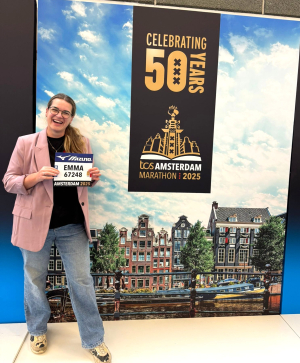 Emma heeft haar startnummer binnen