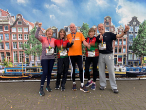 Els, Martina, Hans, Willemien en Paul