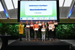 Uitreiking aan winnaars Meerlandenfonds