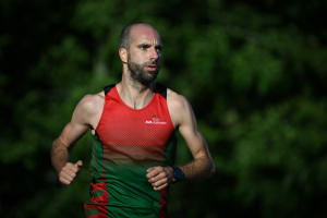 Bas Stigter, winnaar van de 3km