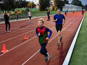 Siem Koolen voor Chris van der Neut