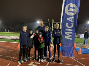 De 1.000 meter deelnemers van AVA