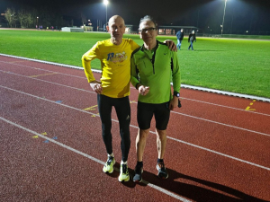 Theo en Oscar, hardloopvrienden for ever