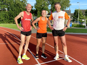 Theo Woldberg, Esther van Dijk en Nico Schipper