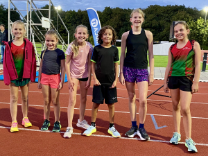 AVA-jeugd in de 2e heat