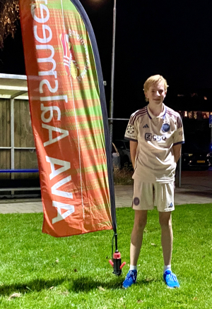 Mats van Teylingen met een sterk debuut op de 5km