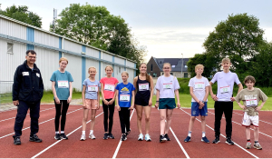 Start van de Junioren 