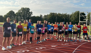 De start van de senioren en masters