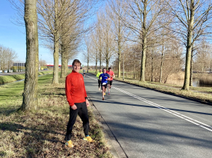 Remco Metselaar na z'n 5km