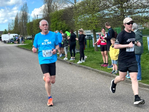 Jan Bruine de Bruin op weg naar een p.r.