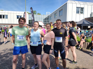 Mathijs met vrienden