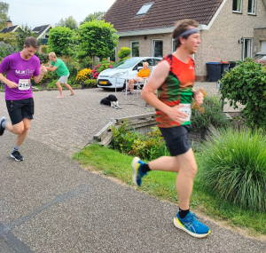 Michiel op weg naar een p.r.