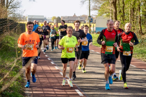 Gert Jan, Rene en Barry liepen samen