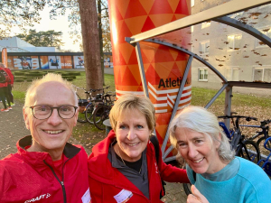 Winfried, Marjan en Maaike 