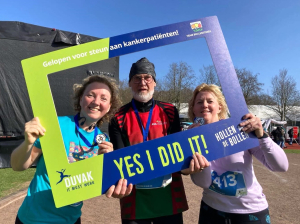 Joland, Wiebe en Marga did the 10K