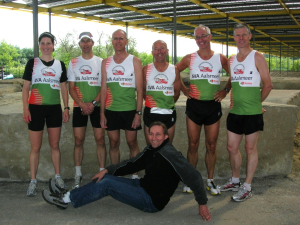 2009 AVA estafette team in H'meerse Bos