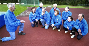 Voorbereiding A'dam Marathon Waterpost