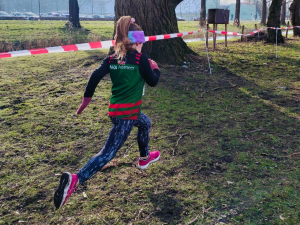 Jody zweeft naar de finish