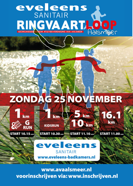 Flyer Ringvaartloop 2018