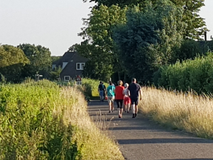 Dinsdag 3 juli 2018 wandeling in Kudelstaart