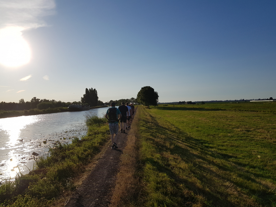 Dinsdag 3 juli 2018 wandeling in Kudelstaart